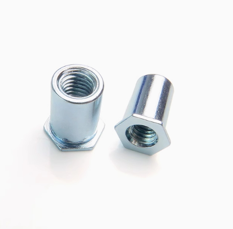 Galvanized through-hole rivet stud SOO M2-M8